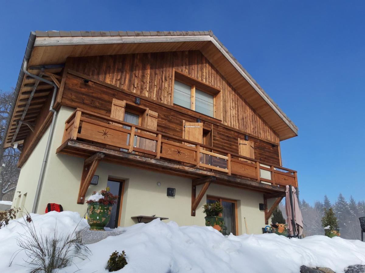 Les Chalets De Ludran Viuz-en-Sallaz Exterior foto