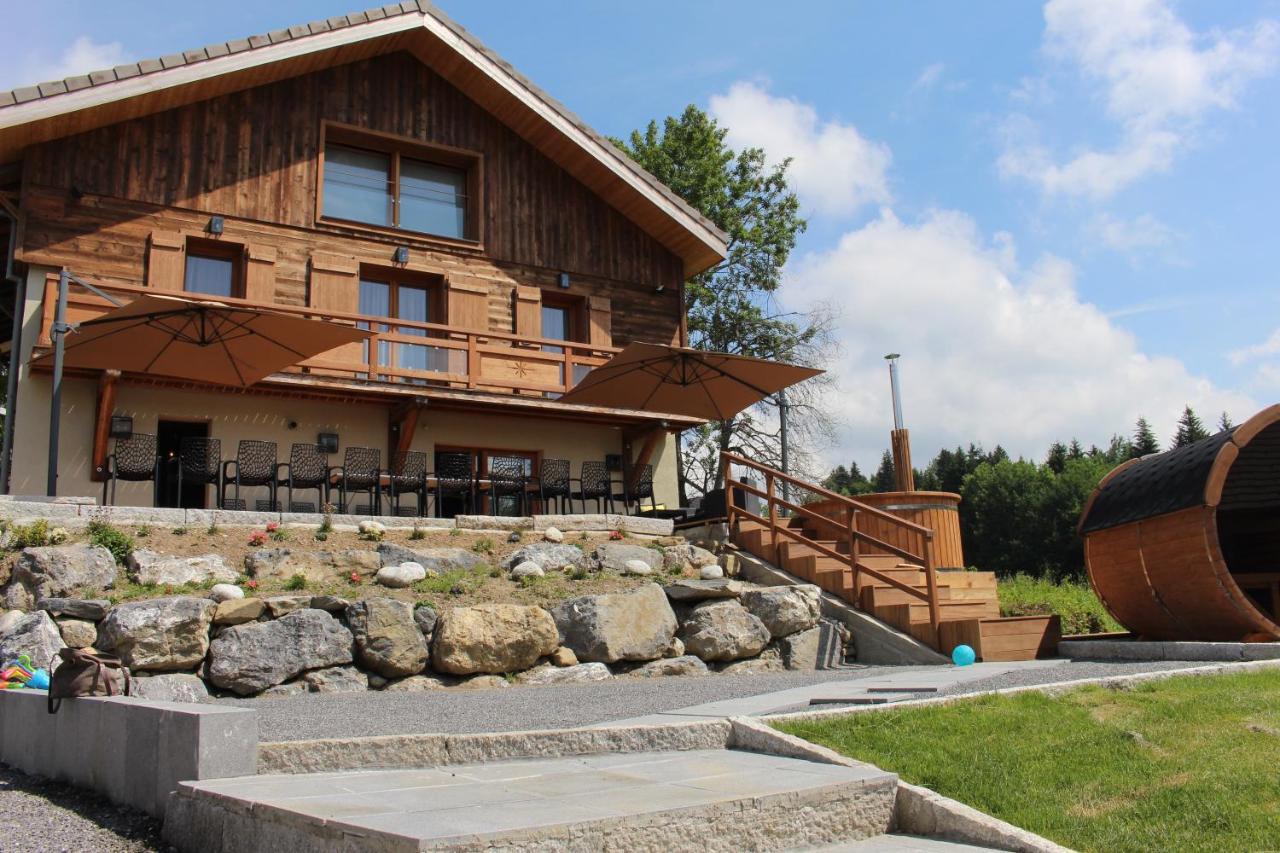 Les Chalets De Ludran Viuz-en-Sallaz Exterior foto