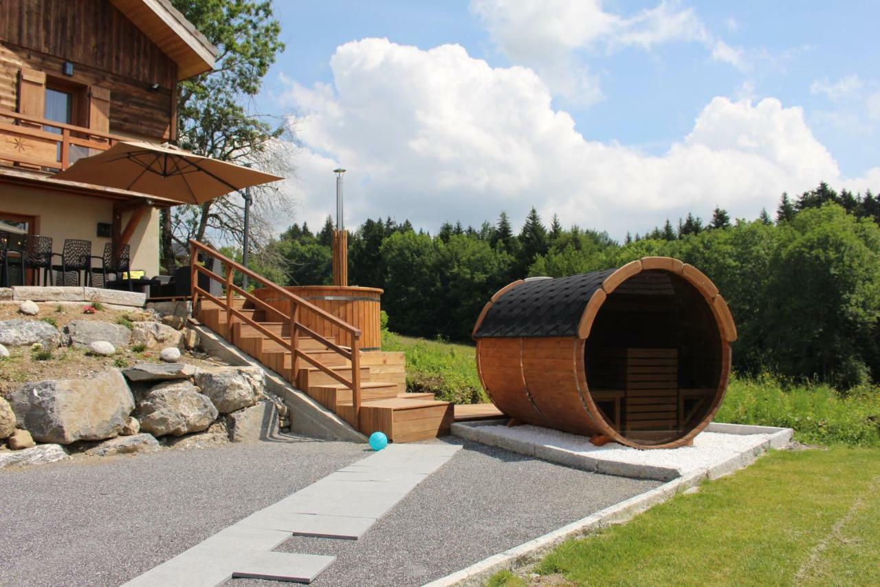 Les Chalets De Ludran Viuz-en-Sallaz Exterior foto